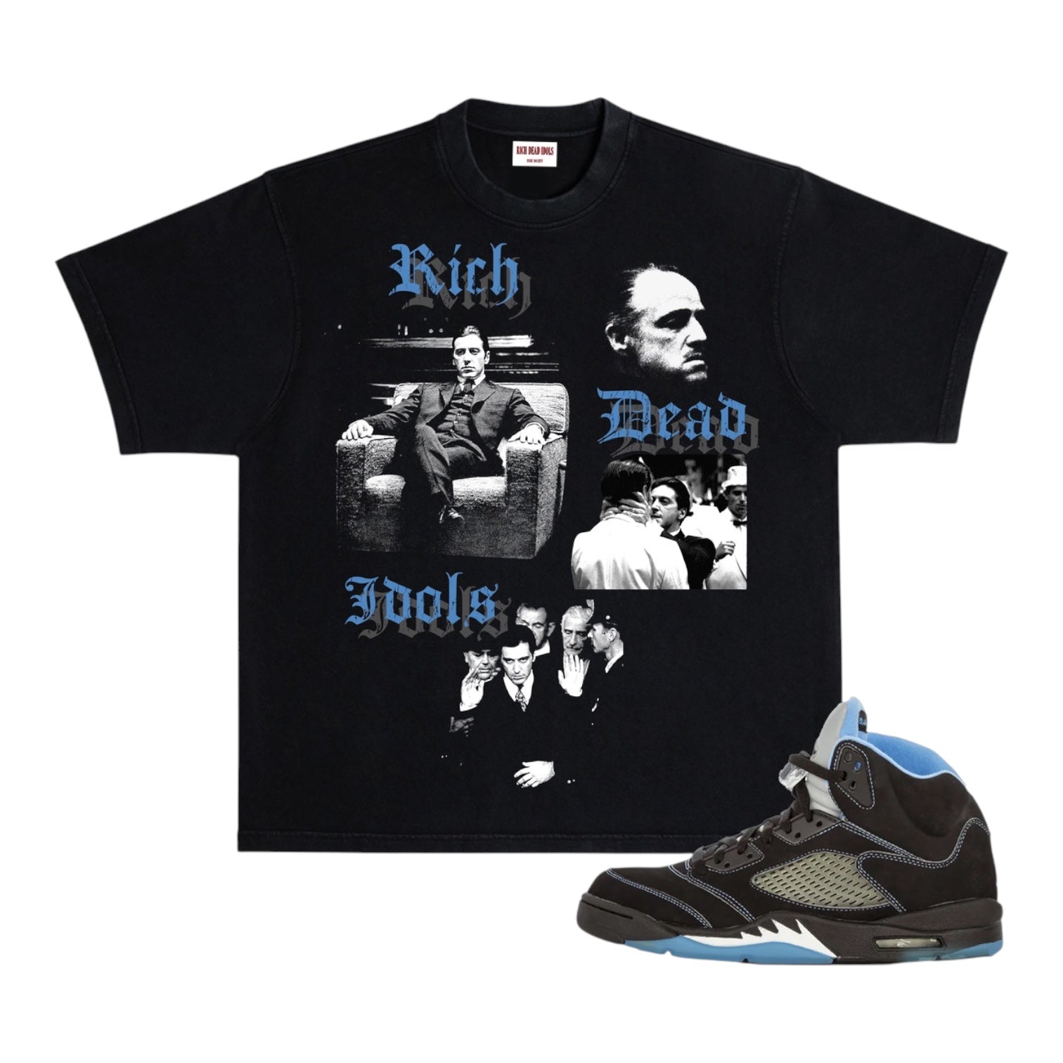 RICH DEAD IDOLS: Michael Corleone SS Tee